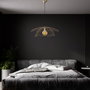 Opviq Mantar 6503 XL Lámpara de Araña Dorada